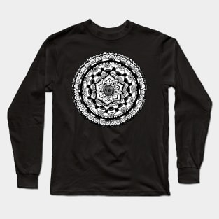 Floral mandala Long Sleeve T-Shirt